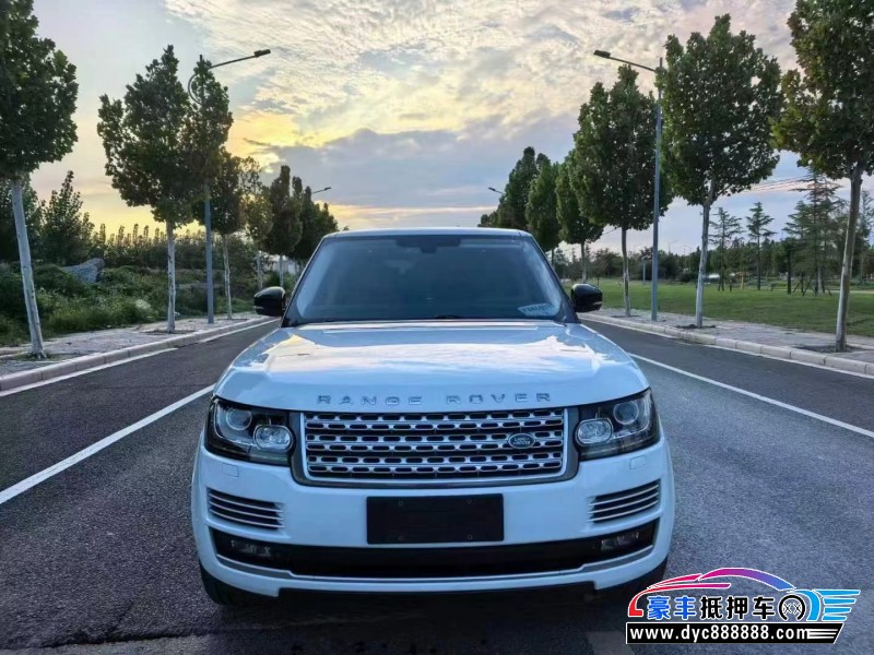 16年路虎揽胜行政SUV抵押车出售