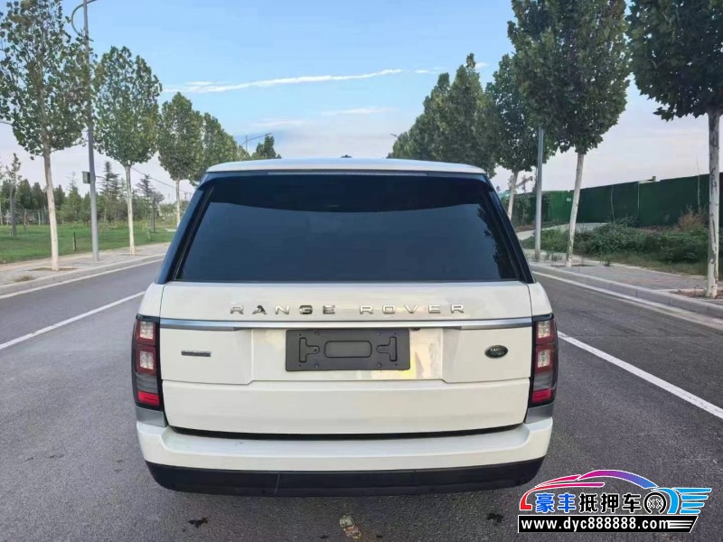 16年路虎揽胜行政SUV抵押车出售