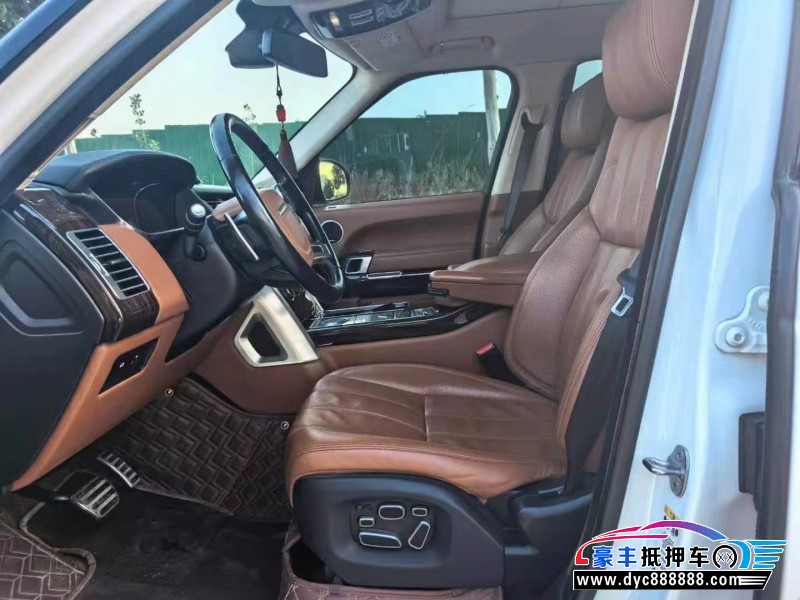 16年路虎揽胜行政SUV抵押车出售