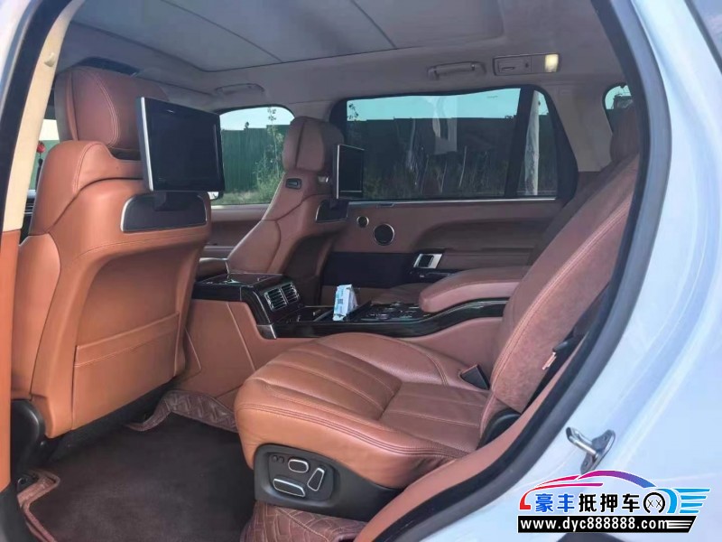 16年路虎揽胜行政SUV抵押车出售