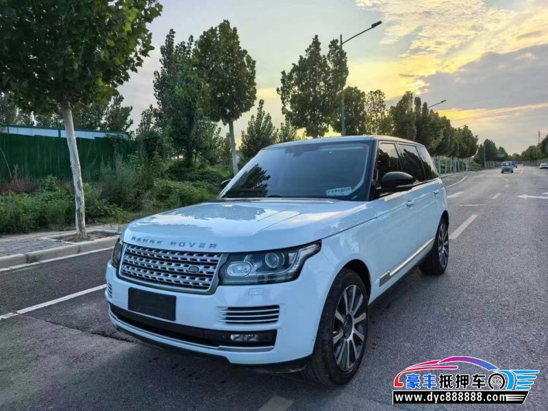 16年路虎揽胜行政SUV抵押车出售