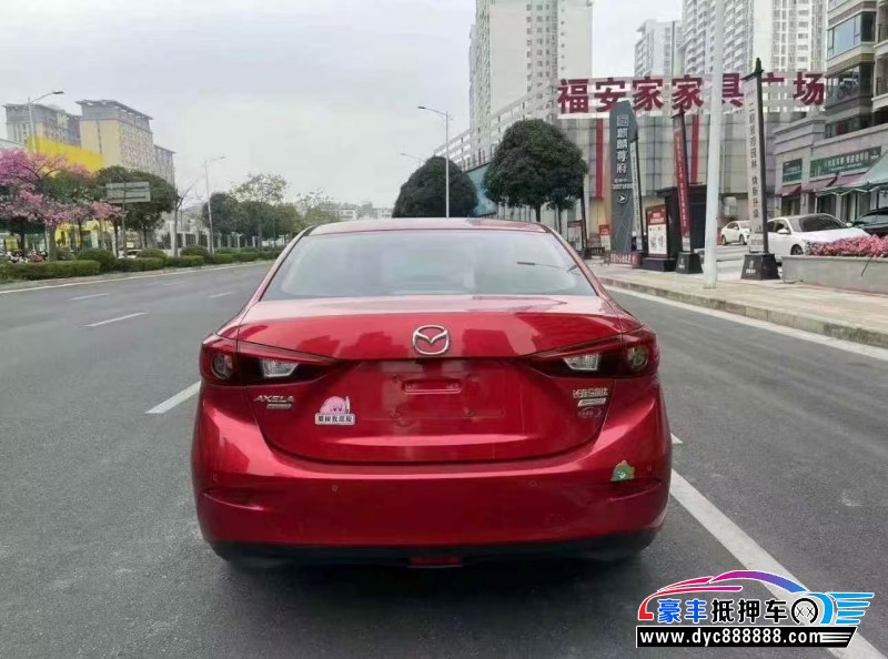 17年马自达昂克赛拉轿车抵押车出售