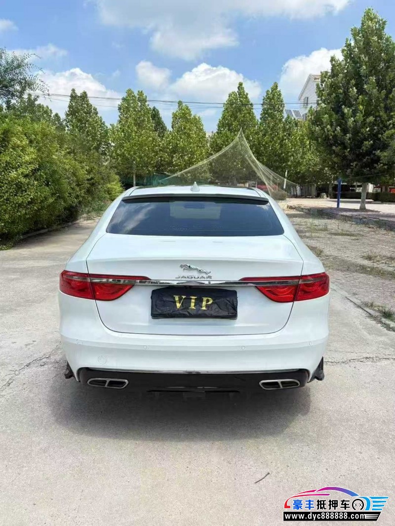 19年捷豹XFL轿车抵押车出售