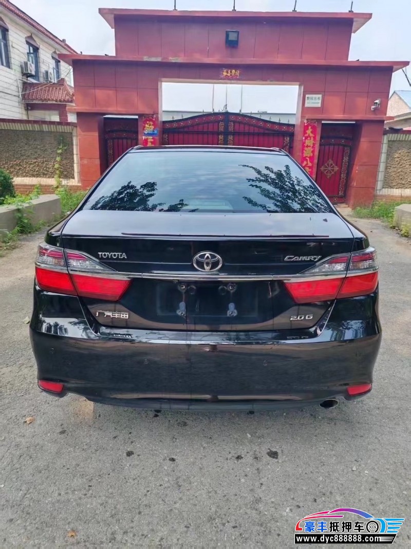 16年丰田凯美瑞轿车抵押车出售