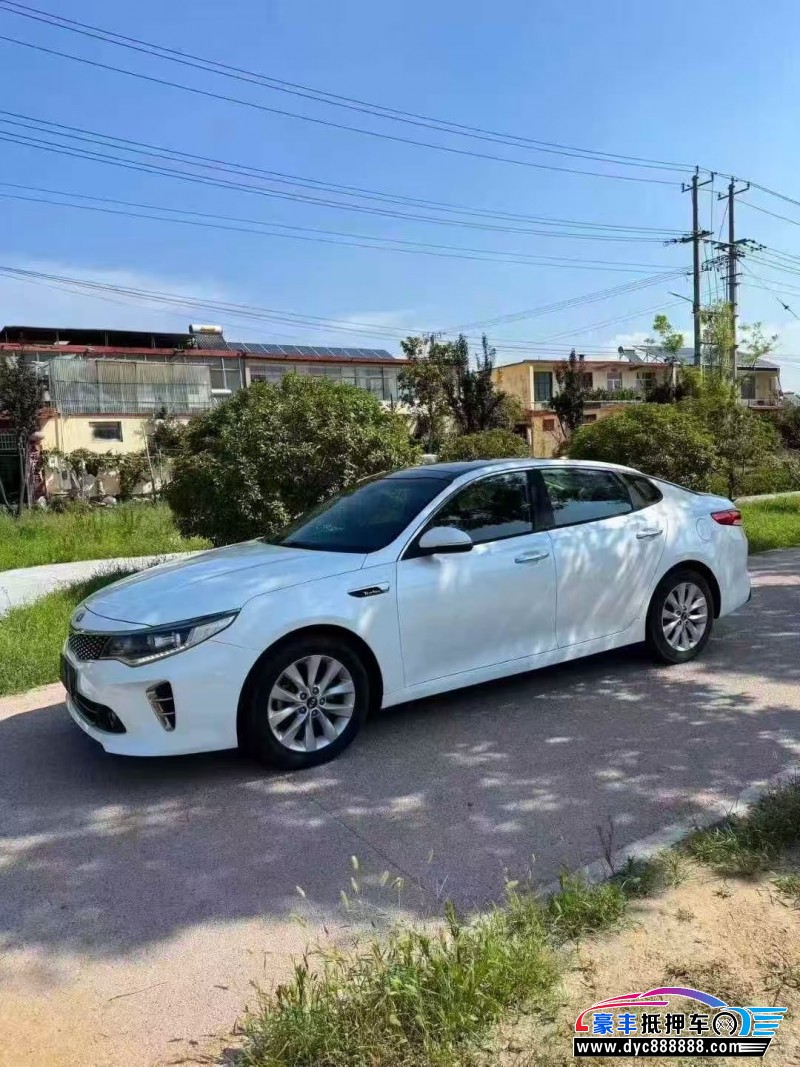 16年起亚K5轿车抵押车出售