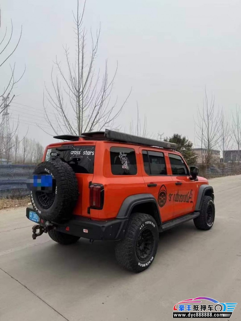 20年WEY坦克300轿车抵押车出售