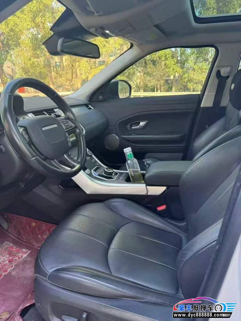 17年路虎揽胜极光轿车抵押车出售