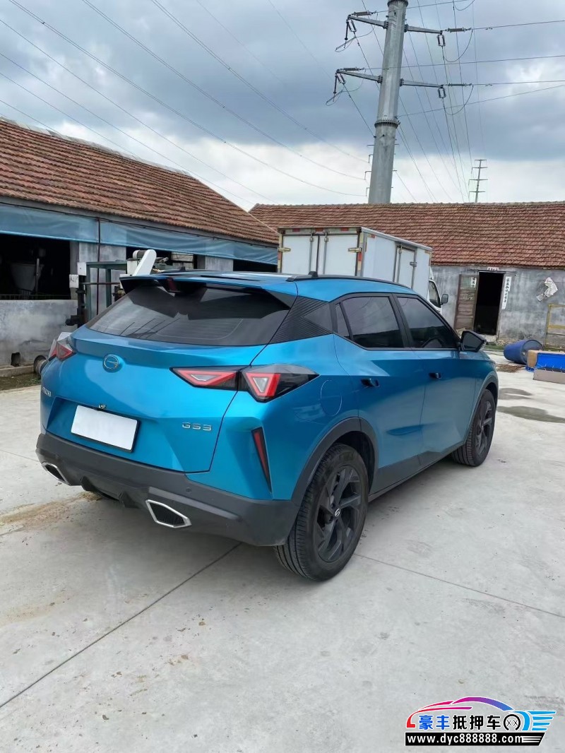 23年传祺gs3轿车抵押车出售