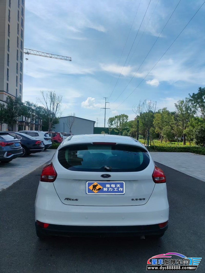18年福特福克斯轿车抵押车出售
