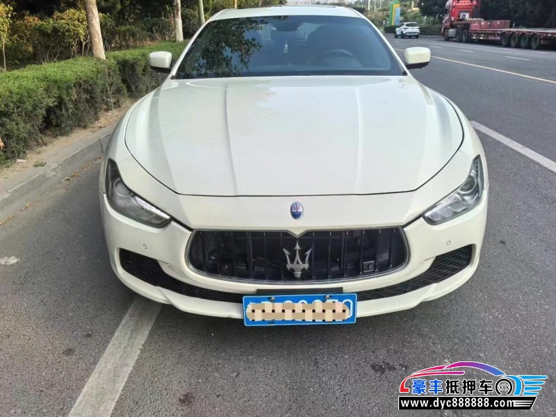 15年玛莎拉蒂Ghibli轿车抵押车出售