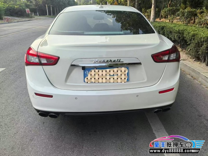 15年玛莎拉蒂Ghibli轿车抵押车出售