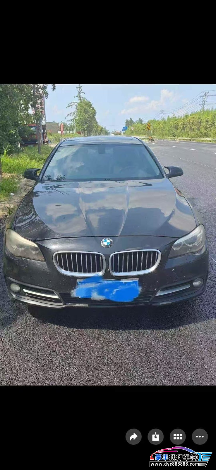 14年宝马5系轿车抵押车出售