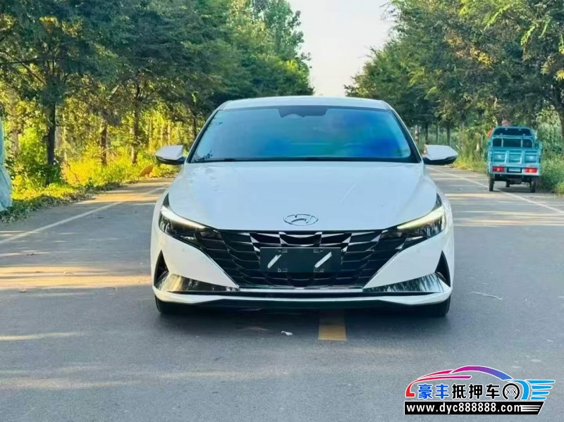 21年现代伊兰特轿车抵押车出售