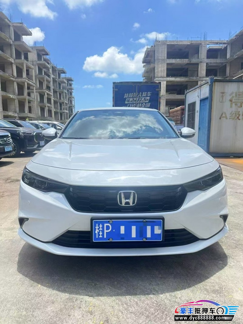 22年本田型格轿车抵押车出售