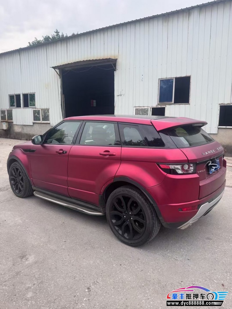 15年路虎揽胜极光轿车抵押车出售