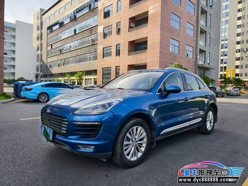 17年众泰SR9轿车抵押车出售