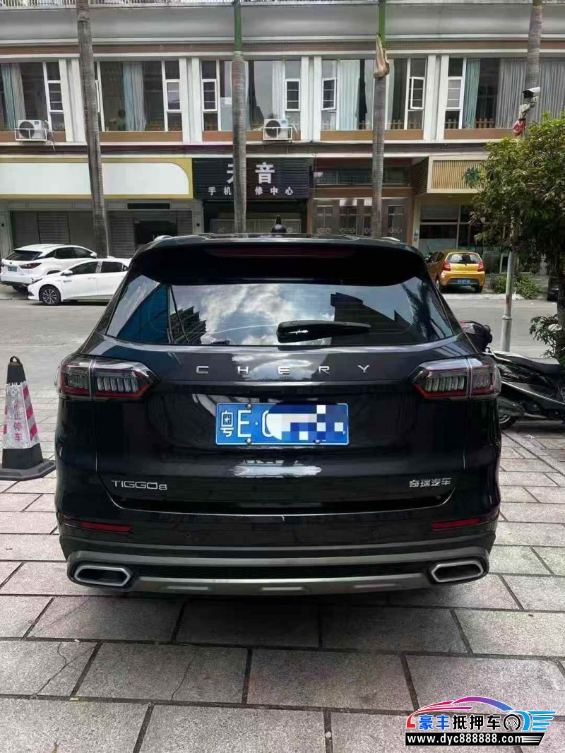 25年奇瑞瑞虎8轿车抵押车出售