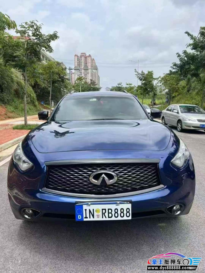 17年英菲尼迪QX70轿车抵押车出售