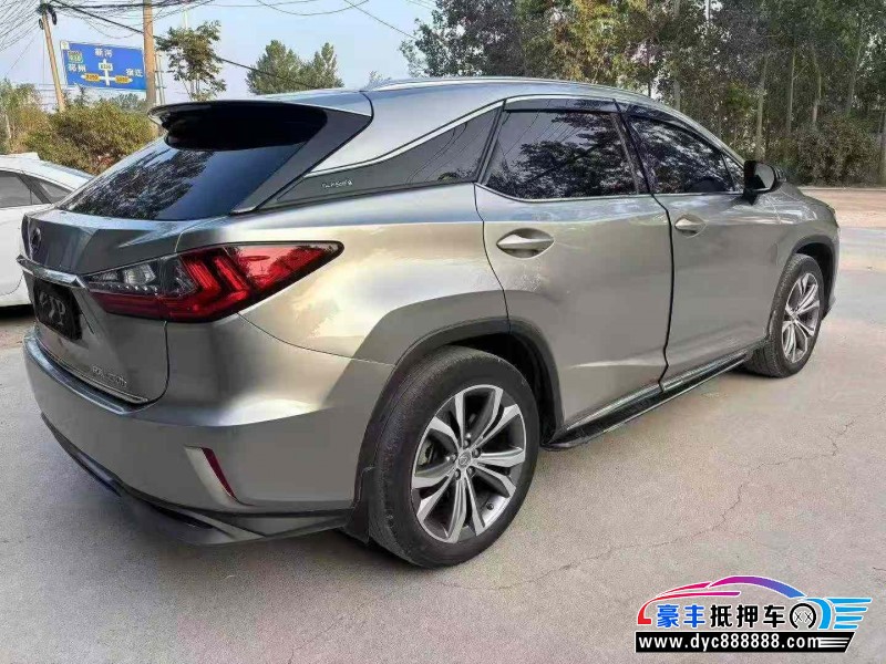 18年雷克萨斯RX轿车抵押车出售