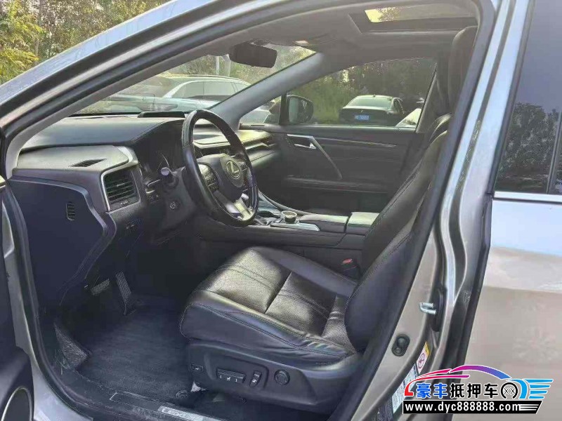 18年雷克萨斯RX轿车抵押车出售