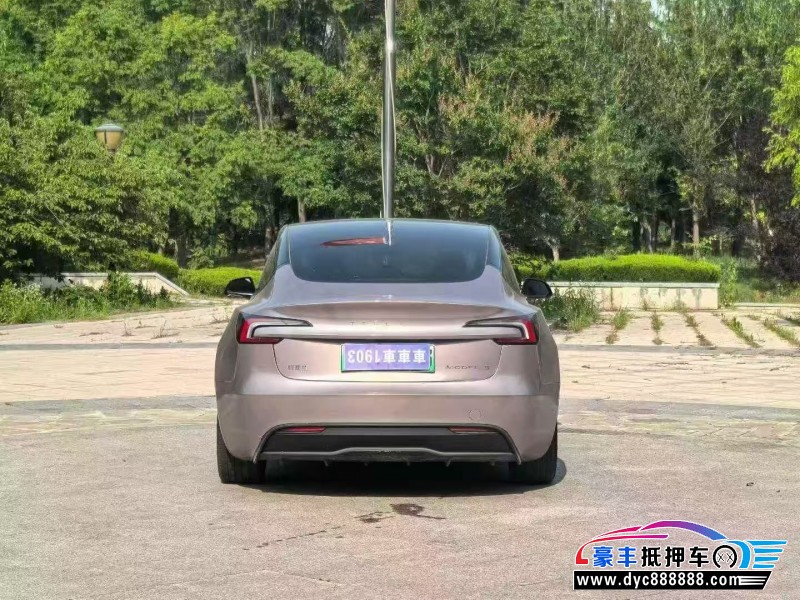 24年特斯拉MODEL 3轿车抵押车出售