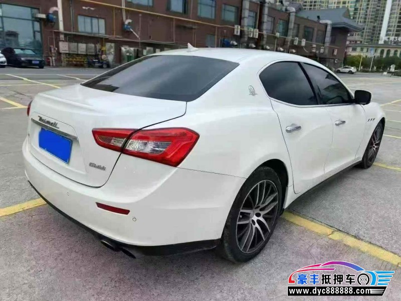 16年玛莎拉蒂Ghibli轿车抵押车出售