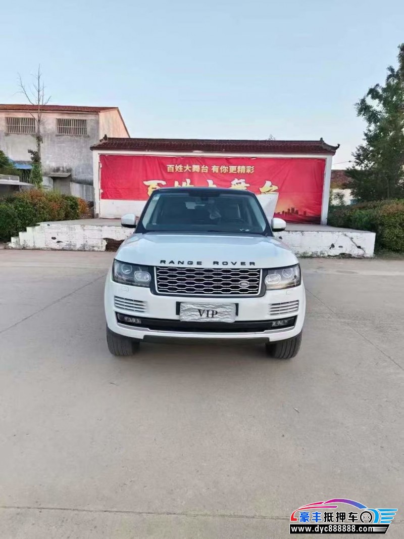 16年路虎揽胜行政轿车抵押车出售
