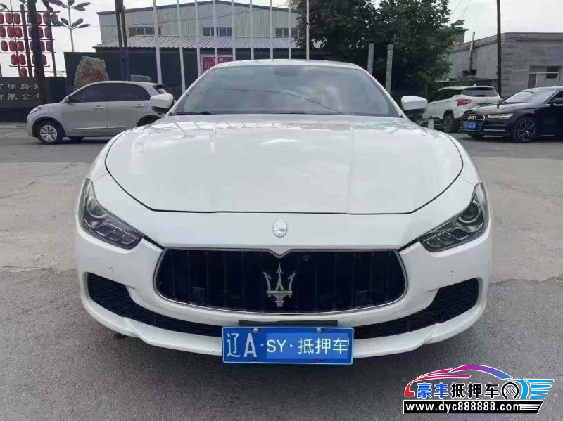 17年玛莎拉蒂Ghibli轿车抵押车出售