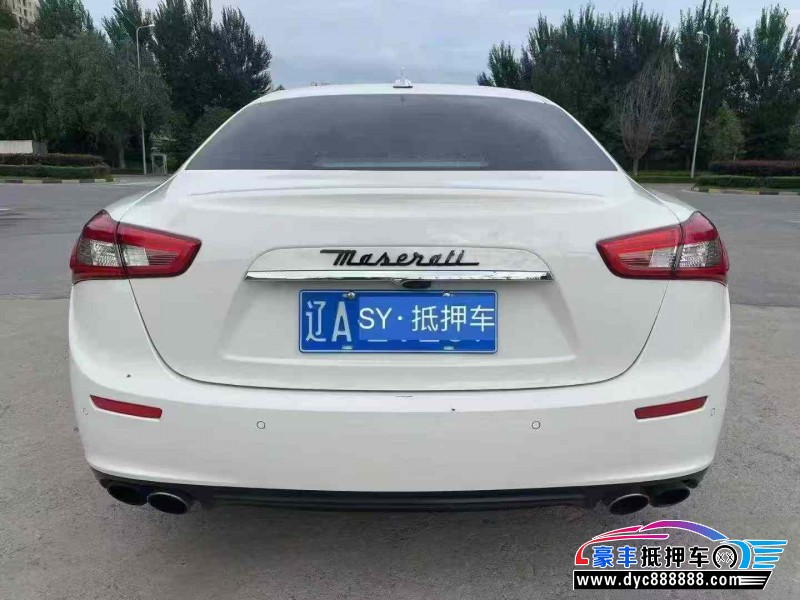 17年玛莎拉蒂Ghibli轿车抵押车出售