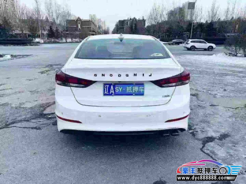 17年现代领动轿车抵押车出售