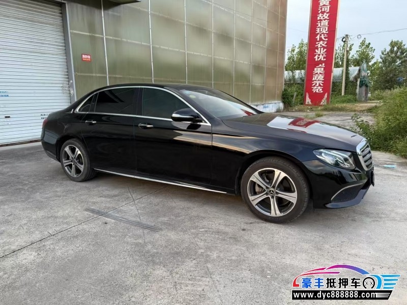 18年奔驰E轿车抵押车出售