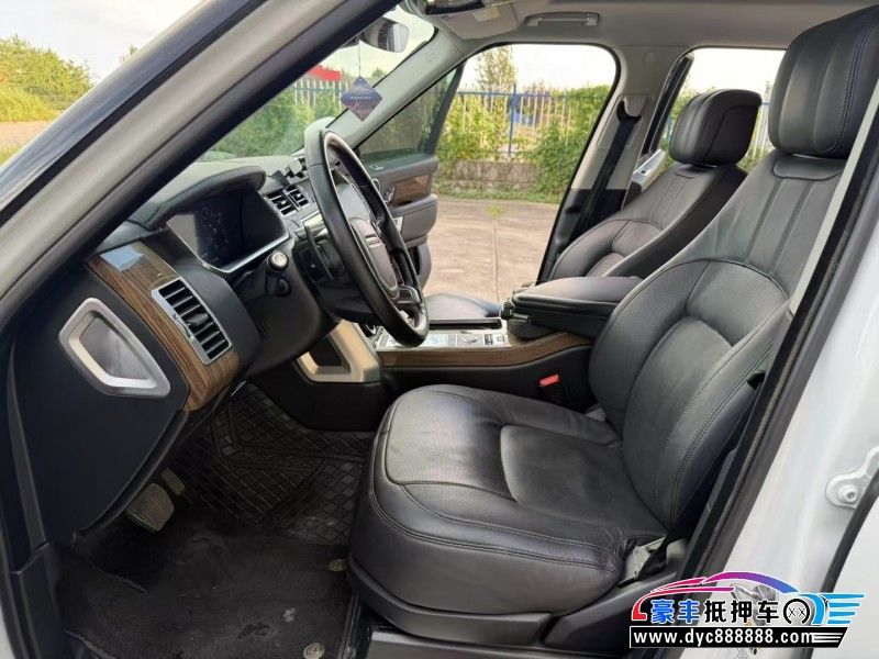 18年路虎揽胜行政SUV抵押车出售