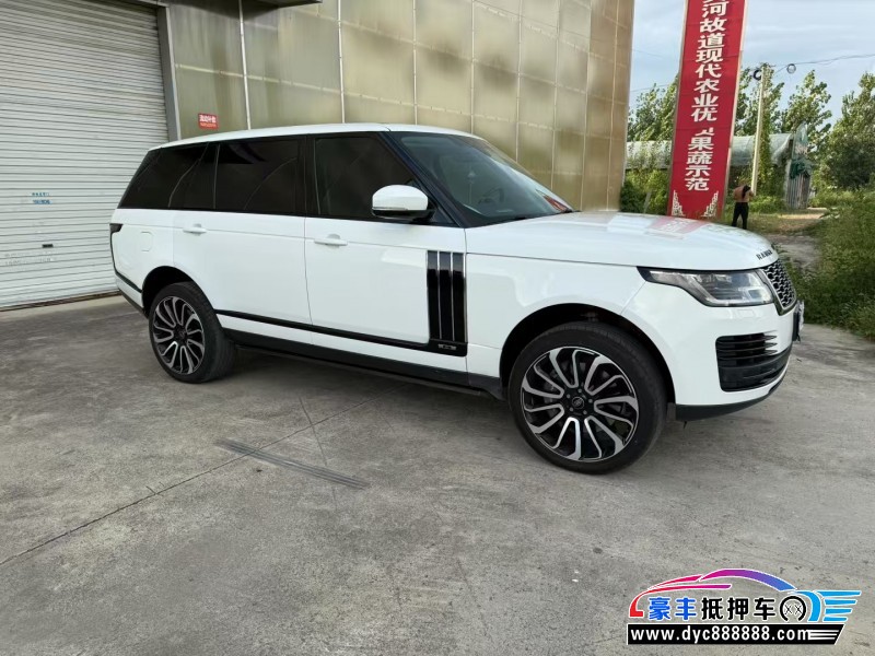 18年路虎揽胜行政SUV抵押车出售