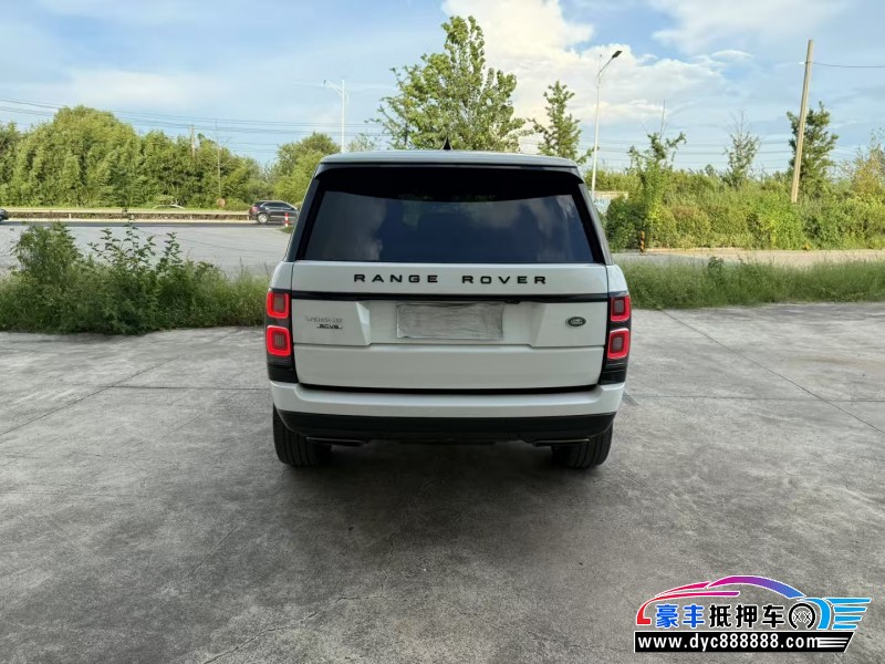 18年路虎揽胜行政SUV抵押车出售
