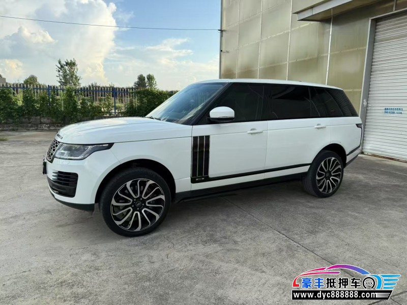 18年路虎揽胜行政SUV抵押车出售