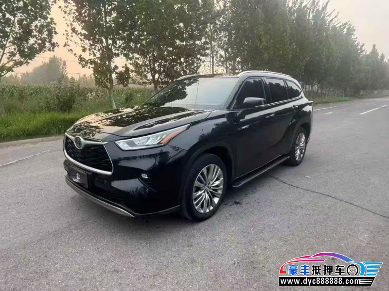 23年丰田汉兰达轿车抵押车出售