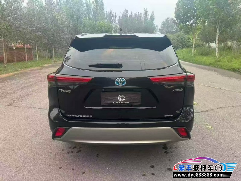 23年丰田汉兰达轿车抵押车出售