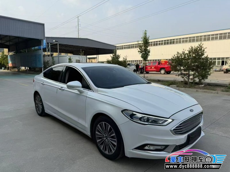 18年福特蒙迪欧轿车抵押车出售