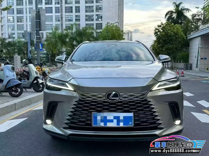 23年雷克萨斯RX轿车抵押车出售