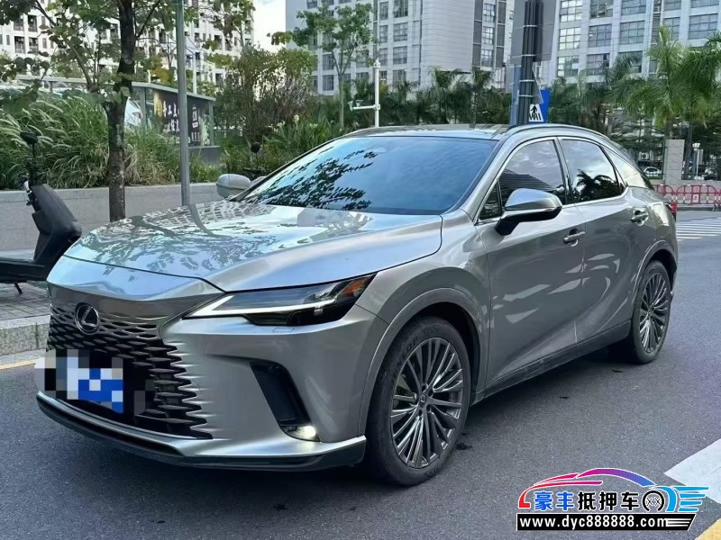 23年雷克萨斯RX轿车抵押车出售