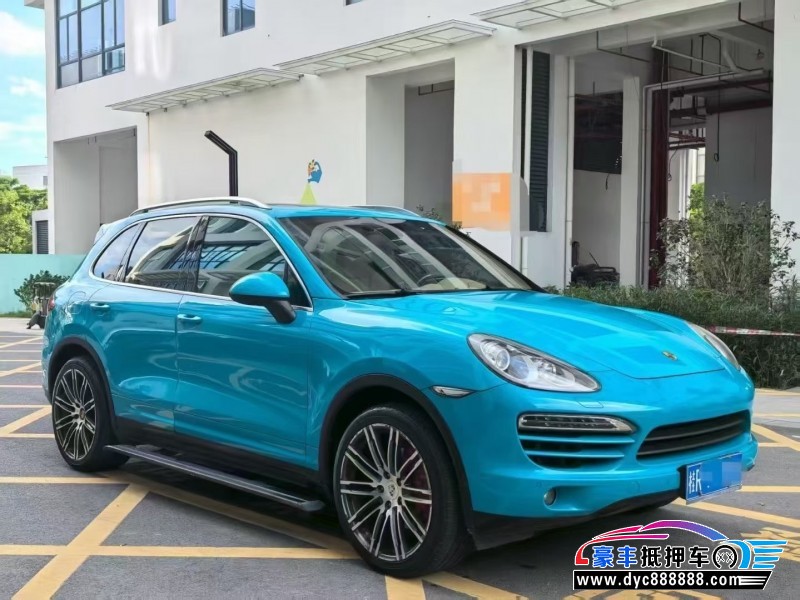 12年保时捷卡宴轿车抵押车出售