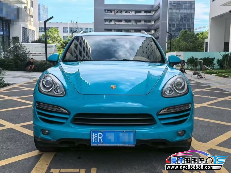 12年保时捷卡宴轿车抵押车出售