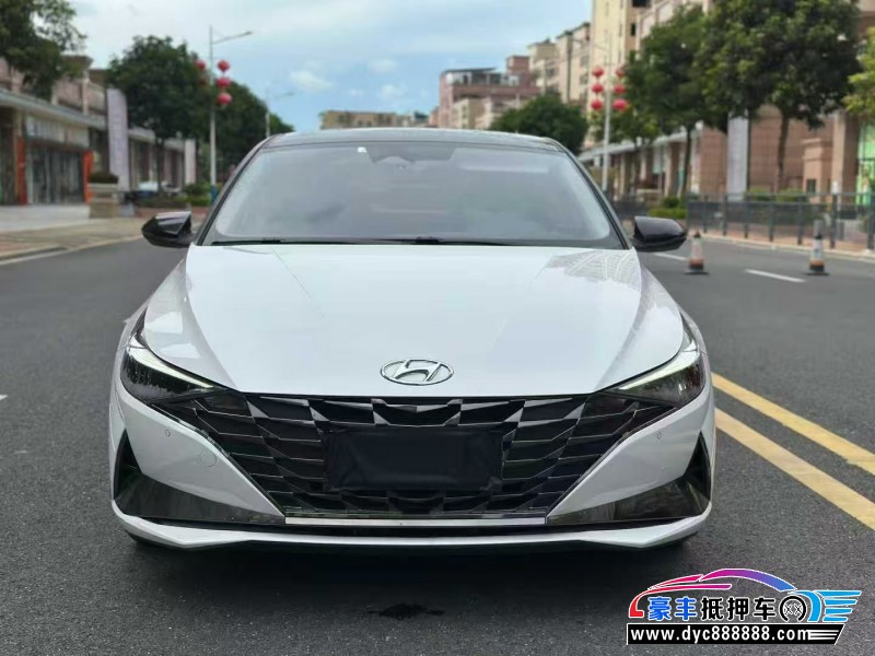 23年现代伊兰特轿车抵押车出售