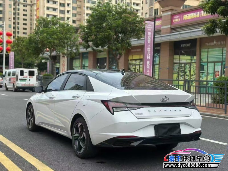 23年现代伊兰特轿车抵押车出售