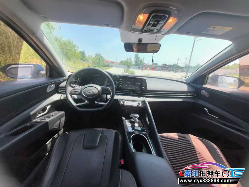 23年现代伊兰特轿车抵押车出售