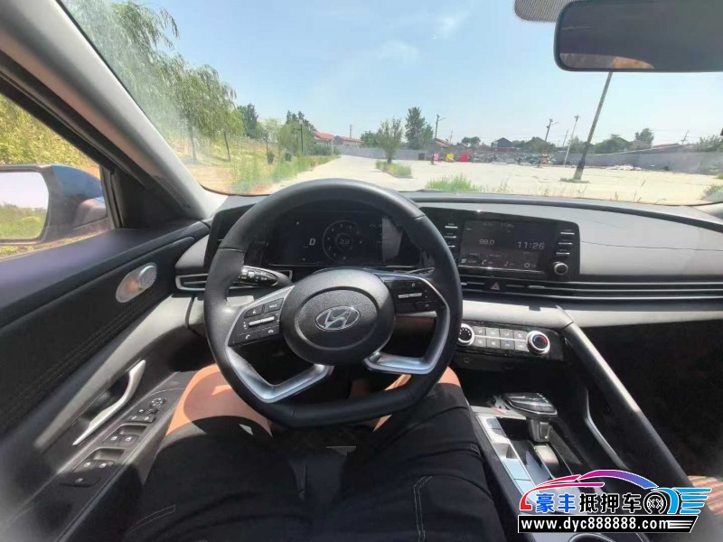 23年现代伊兰特轿车抵押车出售