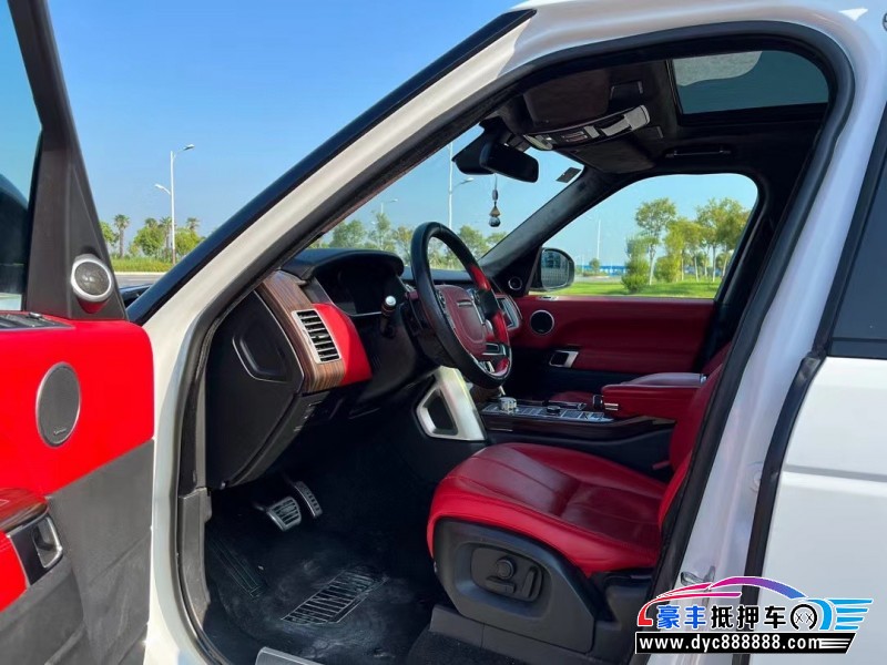 16年路虎揽胜行政轿车抵押车出售