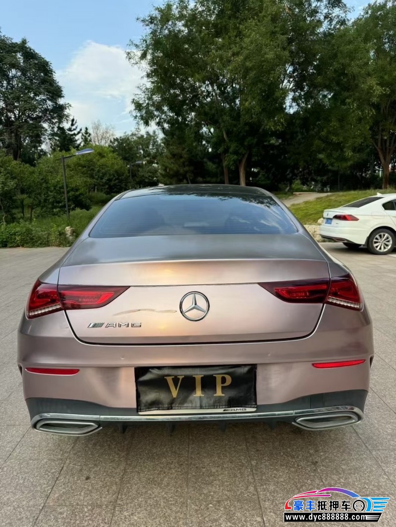 20年奔驰CLA轿车抵押车出售