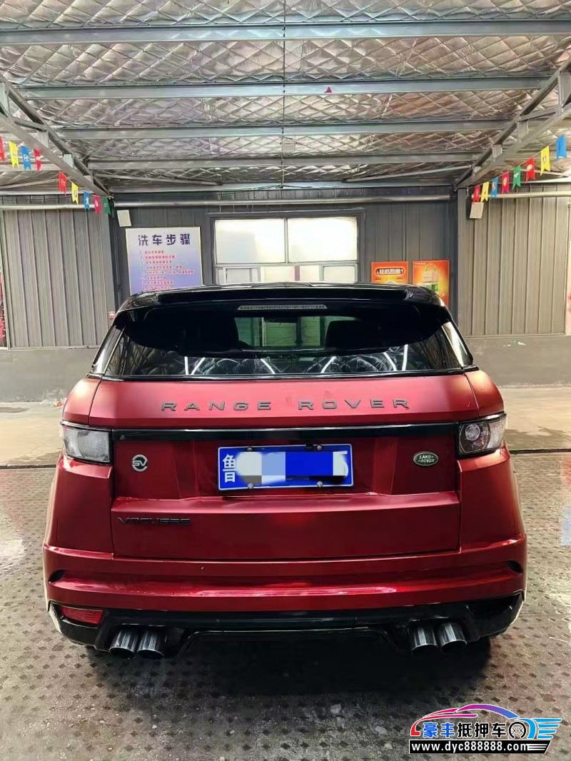 12年路虎揽胜极光轿车抵押车出售