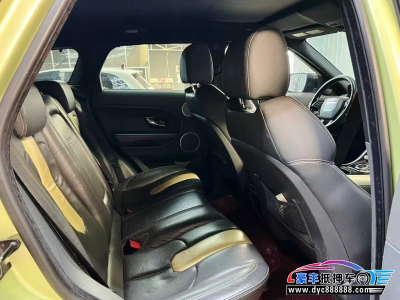 12年路虎揽胜极光轿车抵押车出售